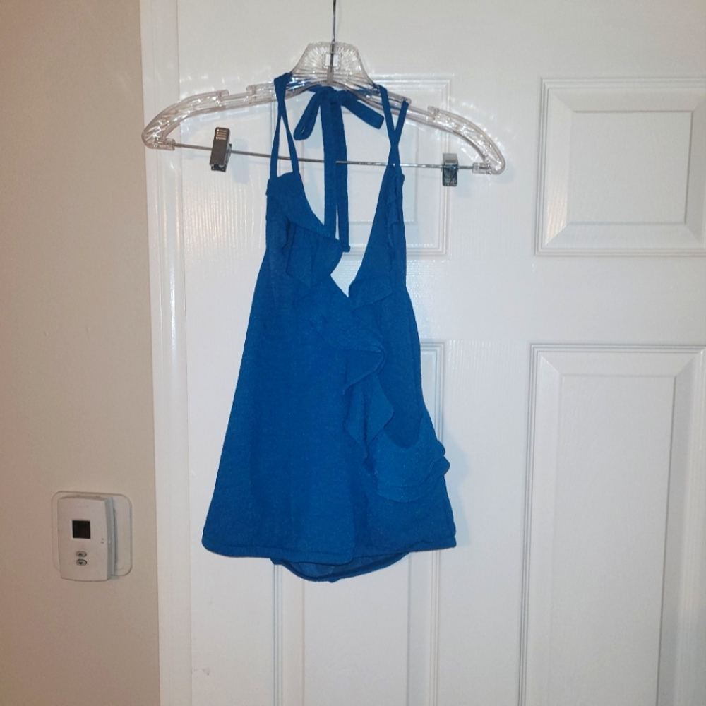 Express ruffled top